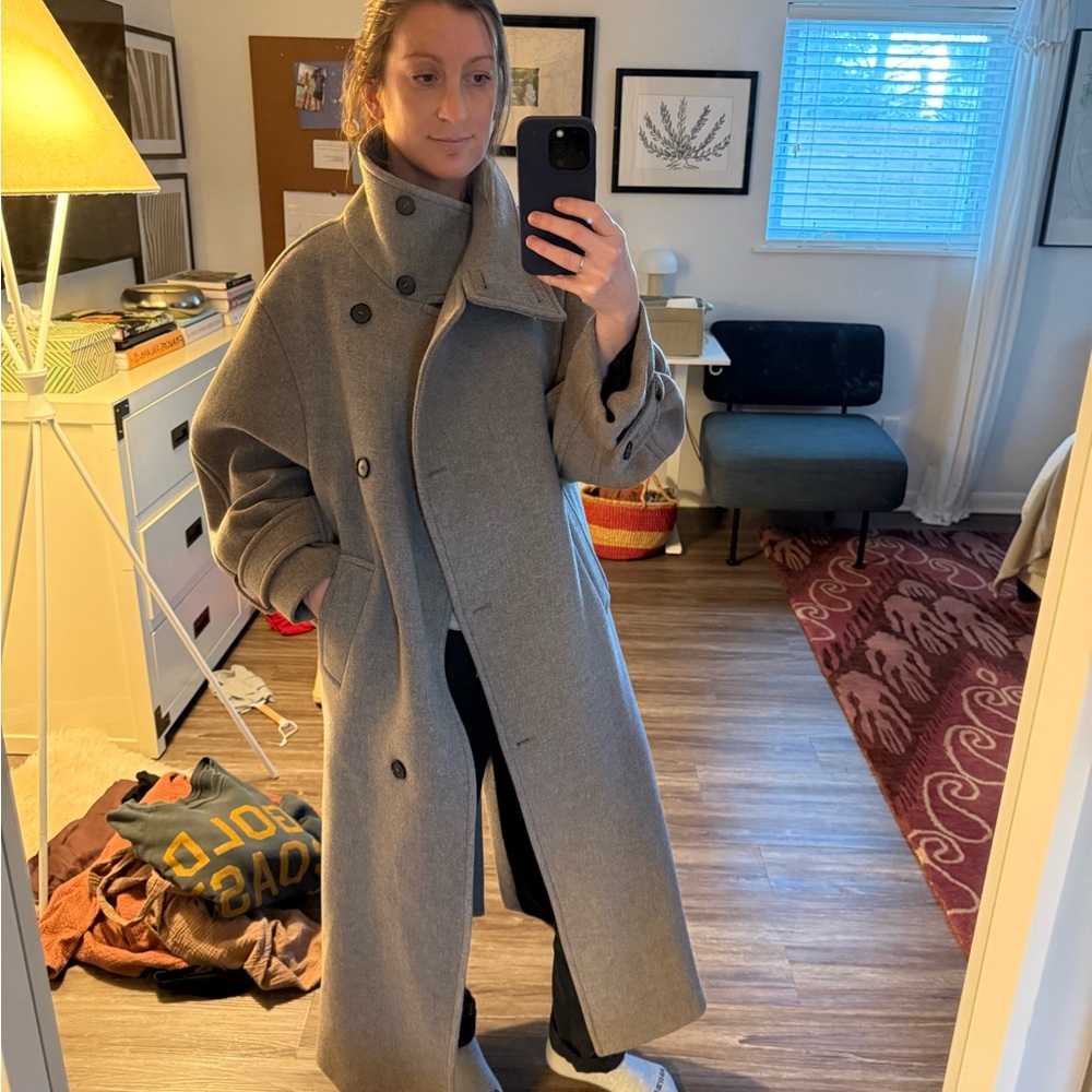 Zara Wool Coat - Picture 4 of 6